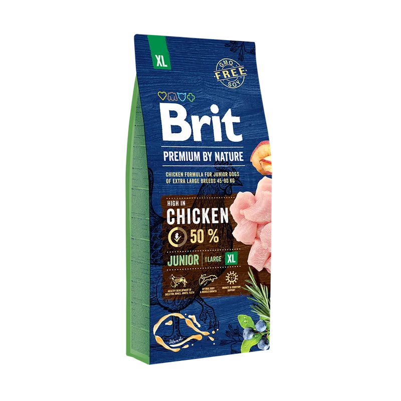 Brit Premium By Nature Junior XL Z Kurczakiem 15kg