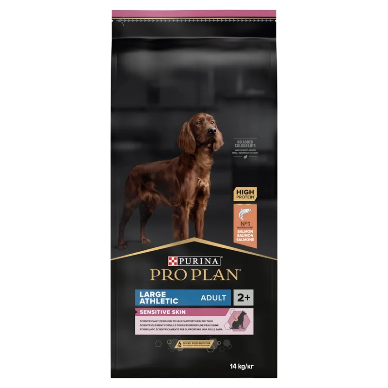 Purina Pro Plan Large Adult Athletic Optiderma Łosoś I Ryż 14kg