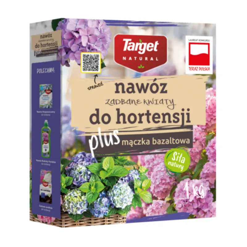 Nawóz Zadbane Kwiaty Do Hortensji Z Mączką Bazltową 1 kg