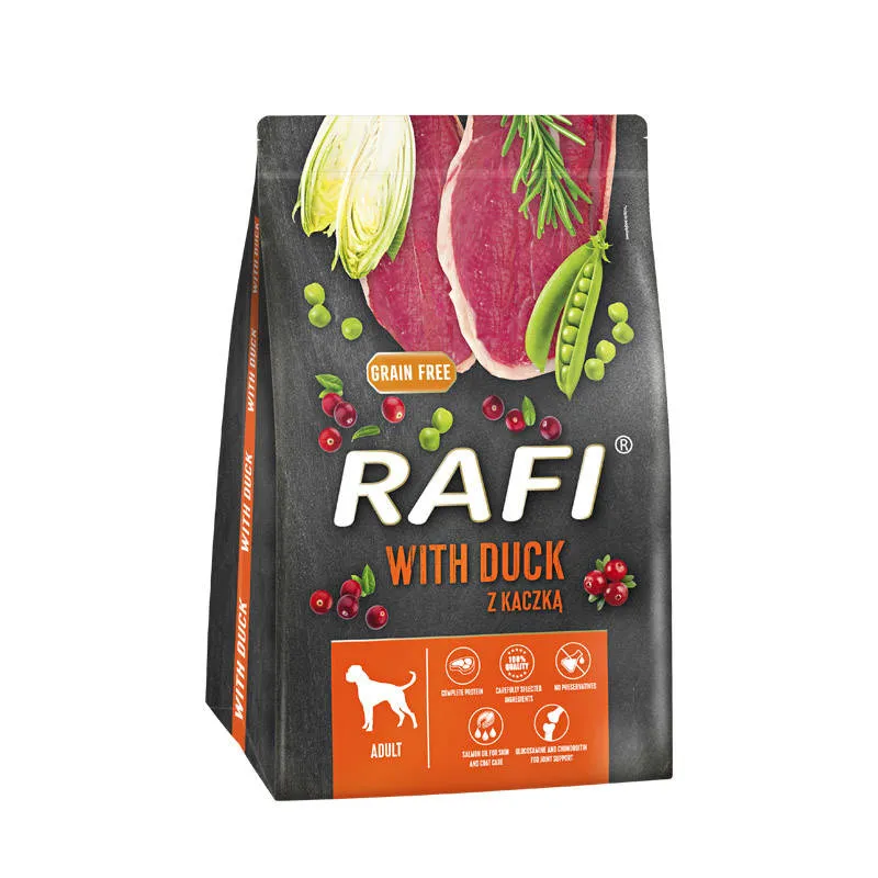 Karma Sucha Dla Psa Dorosłego Z Kaczką ZOOJOY Rafi 3 kg