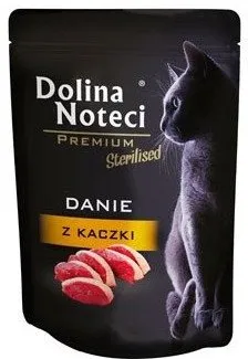 Dolina Noteci Premium Dla Kotów Sterylizowanych Danie Z Kaczki 85g