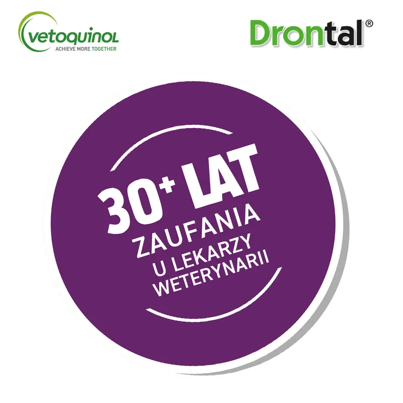 VETOQUINOL Drontal - Dog Flavour Tabletki Dla Psów 2TABL. (Kostki)