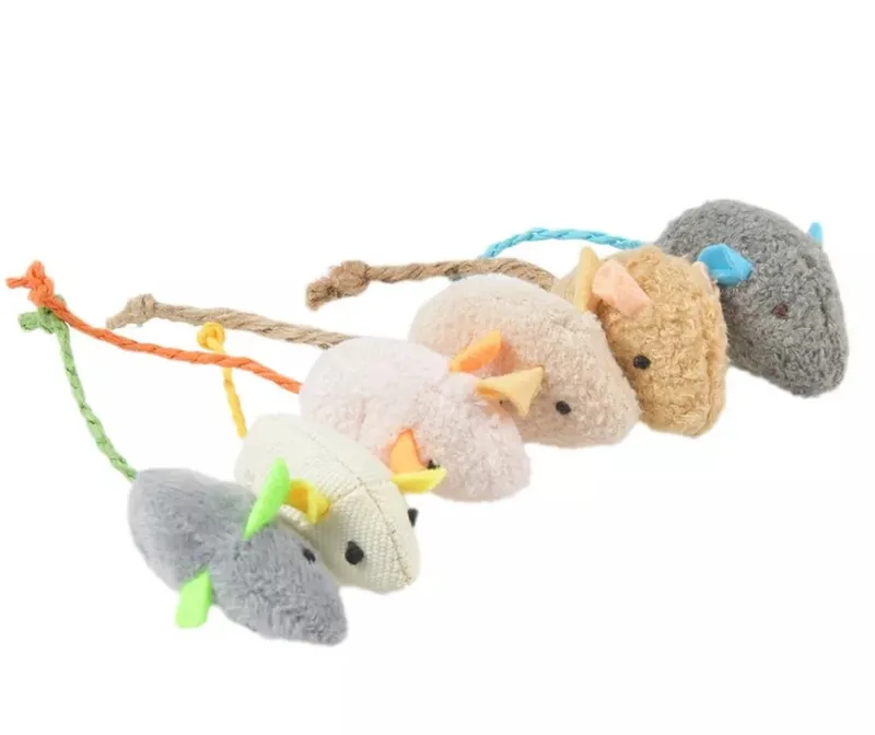 Zabawka Dla Kota Myszka Pluszowa Do Zabawy ZOOJOY Nuxie 5,5 cm