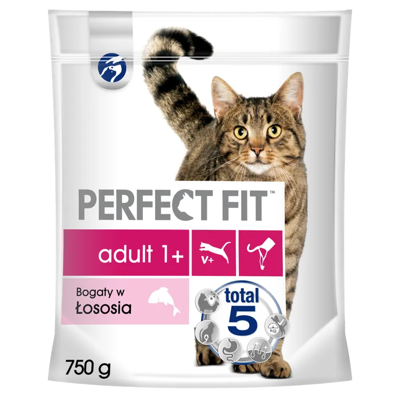 PERFECT FIT Adult 1+ Z Łososiem 750g