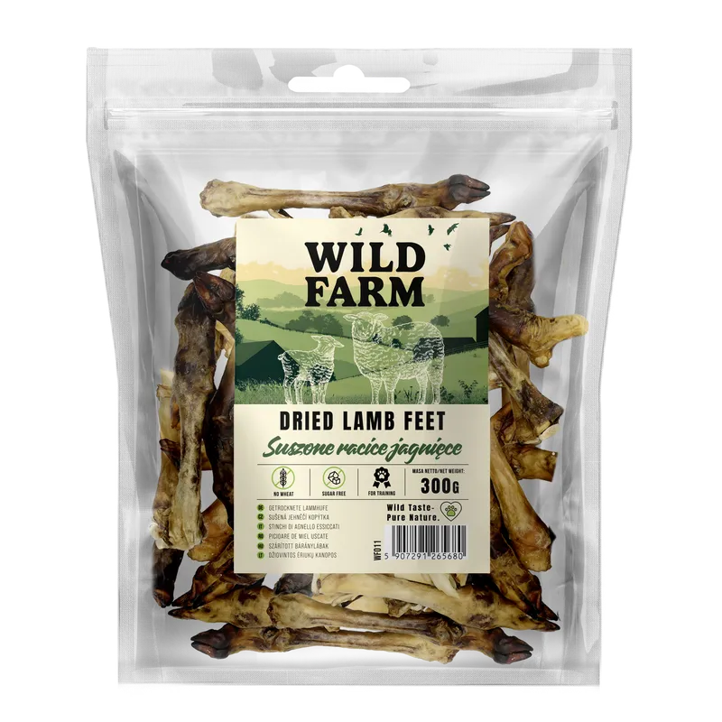 Wild Farm Racice Jagnięce Przysmak Dla Psa 300g