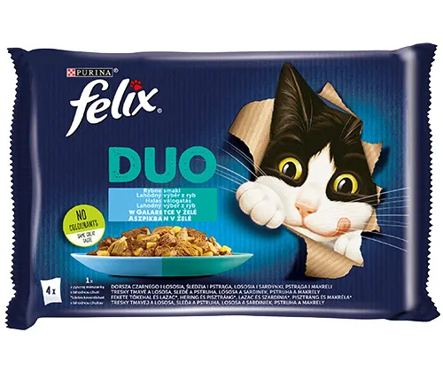 Felix Duo Rybne Smaki W Galaretce 4x85g