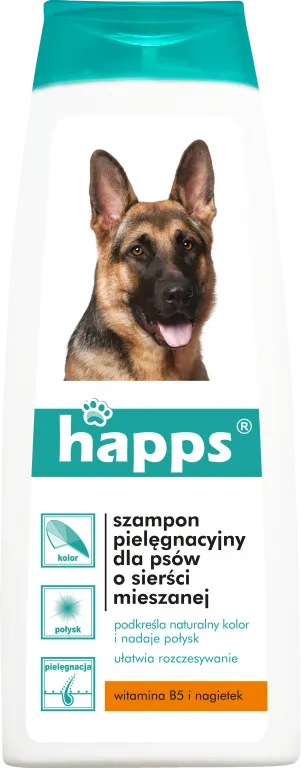 Bros Happs Szampon Pielęgnacyjny Dla Psów O Sierści Mieszanej 200ml