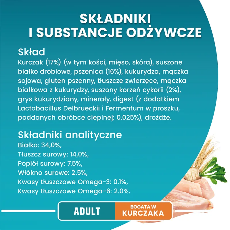 Purina One Cat Adult Z Kurczakiem Dla Kota 1,5kg