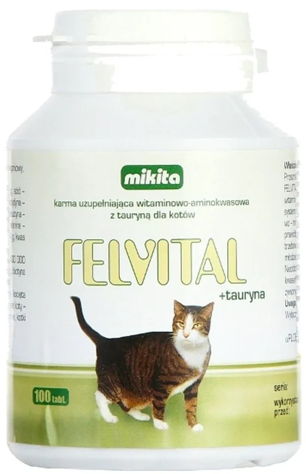 Mikita Felvital + Tauryna 100 Tabletek