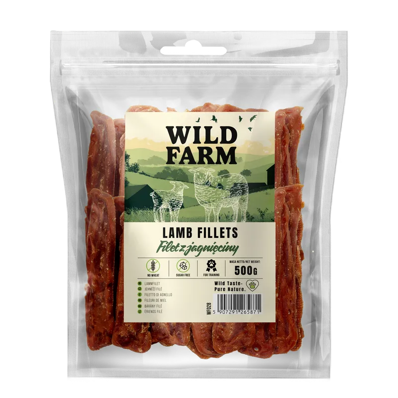 Przysmak Dla Psa Filet Z Jagnięciny Naturalny Bezzbożowy ZOOJOY 500 g