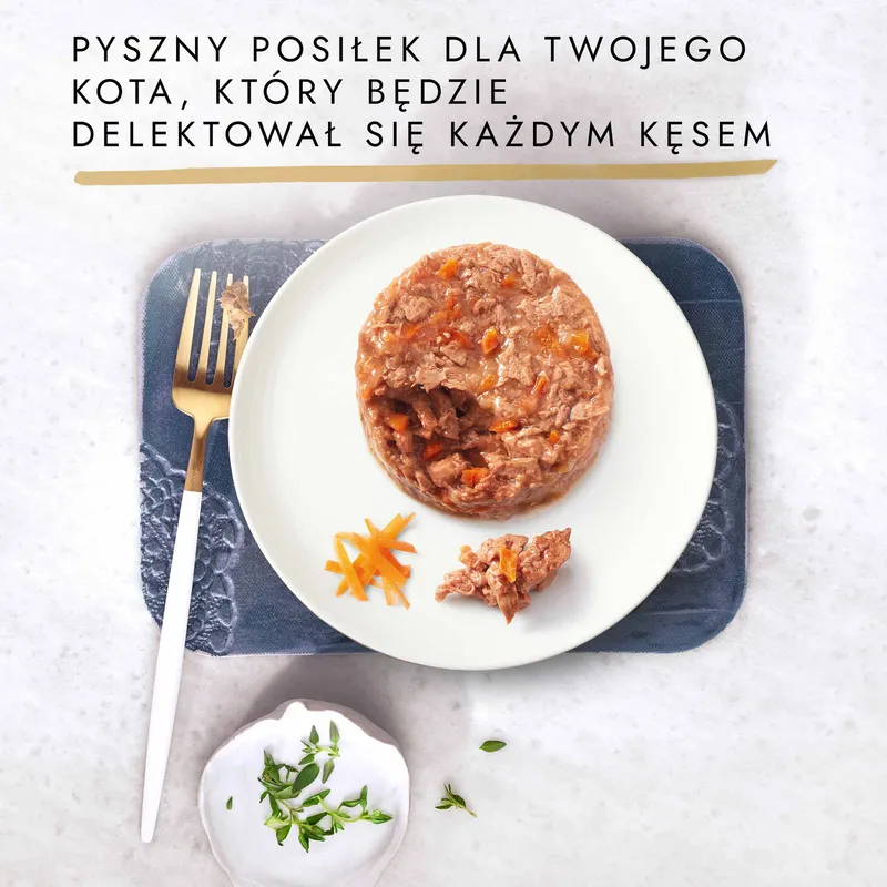 Purina Gourmet Gold Savoury Cake Z Kurczakiem I Marchewką 85g
