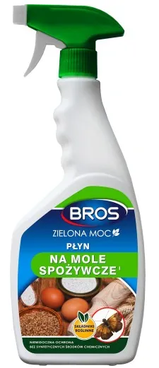 BROS – Moc Płyn Na Mole Spożywcze 500ml - Zielona