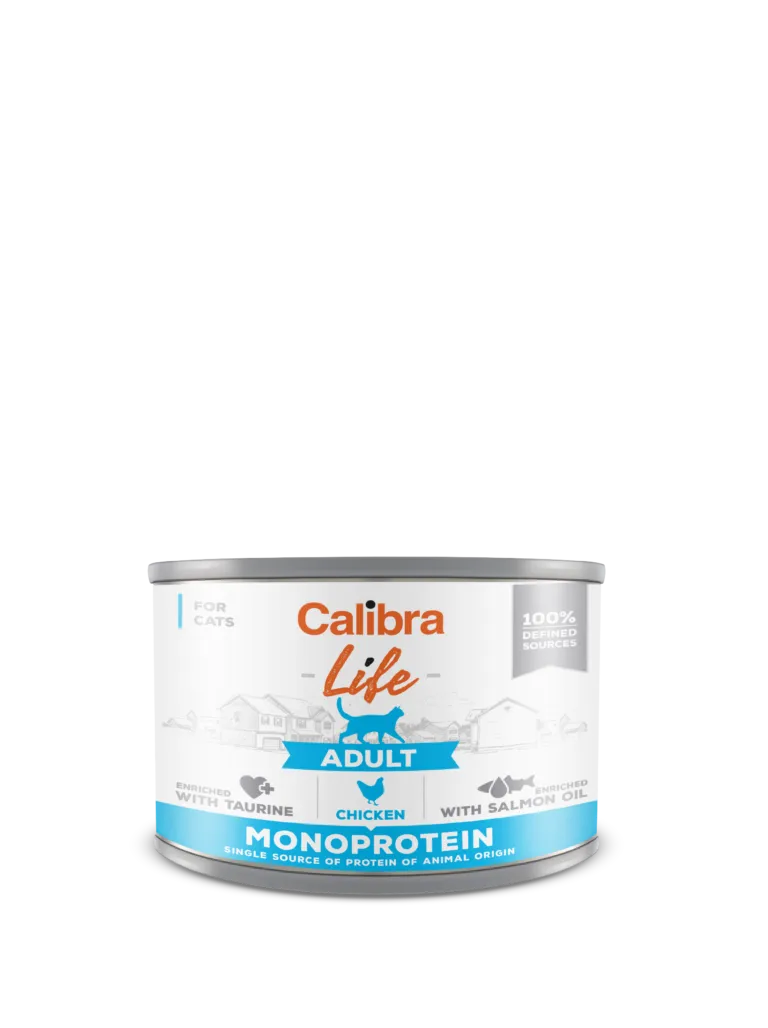 Calibra Cat Adult Life Karma Dla Kota Z Kurczakiem 200g