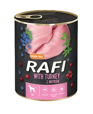 Dolina Noteci Rafi Z Indykiem 800g