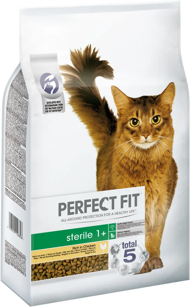 Perfect Fit™ - Sucha Karma Pełnoporcjowa Dla Dorosłych Kotów Po Zabiegu Kastracji, Bogata W Kurczaka 7kg