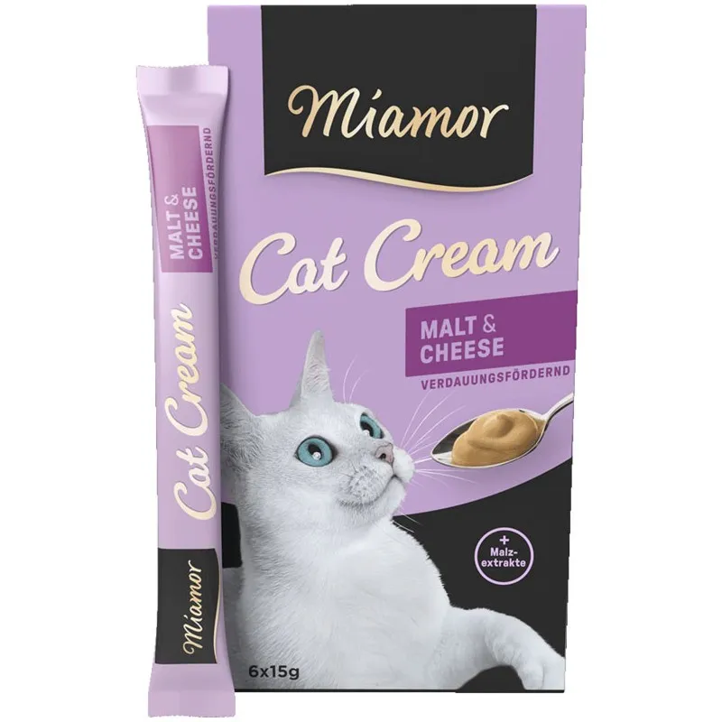 Miamor Pasta Malt Cream Z Serem 6x15g