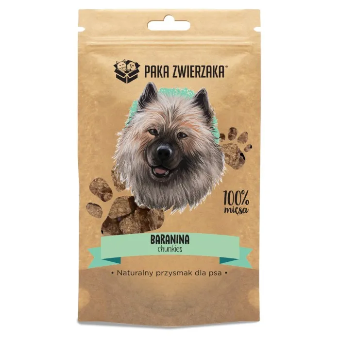 Paka Zwierzaka Chunkies 100% Baranina 80g
