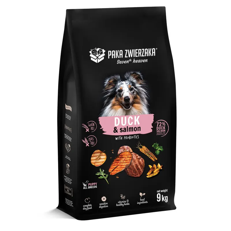 Paka Zwierzaka -Seventh Heaven -Kaczka Z Łososiem (Duck & Salmon ) 9kg