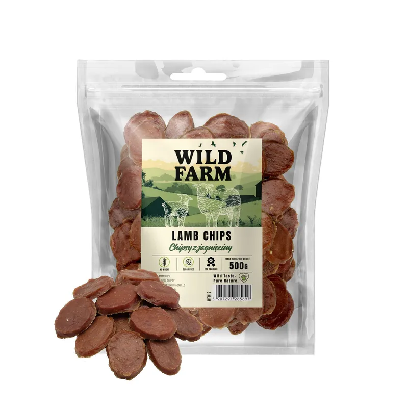 Przysmak Dla Psa Jagnięcina Naturalny Bezzbożowy ZOOJOY 500 g