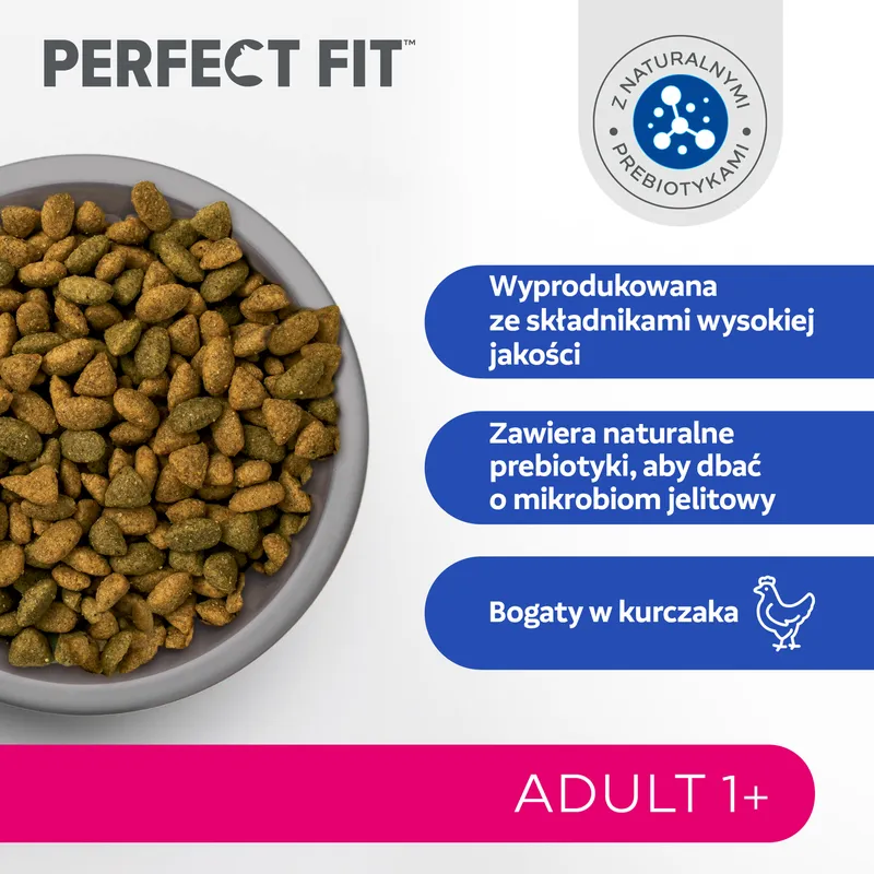PERFECT FIT Adult 1+ Z Kurczakiem 7kg