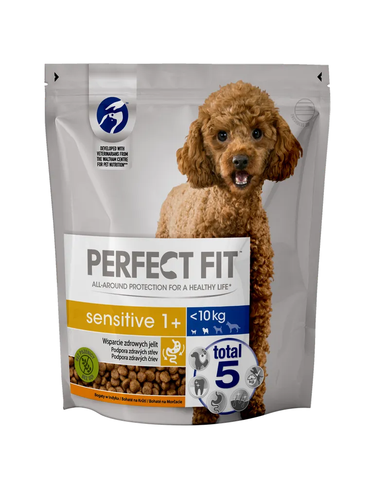 PERFECT FIT Sensitive 1+ Z Indykiem 825g