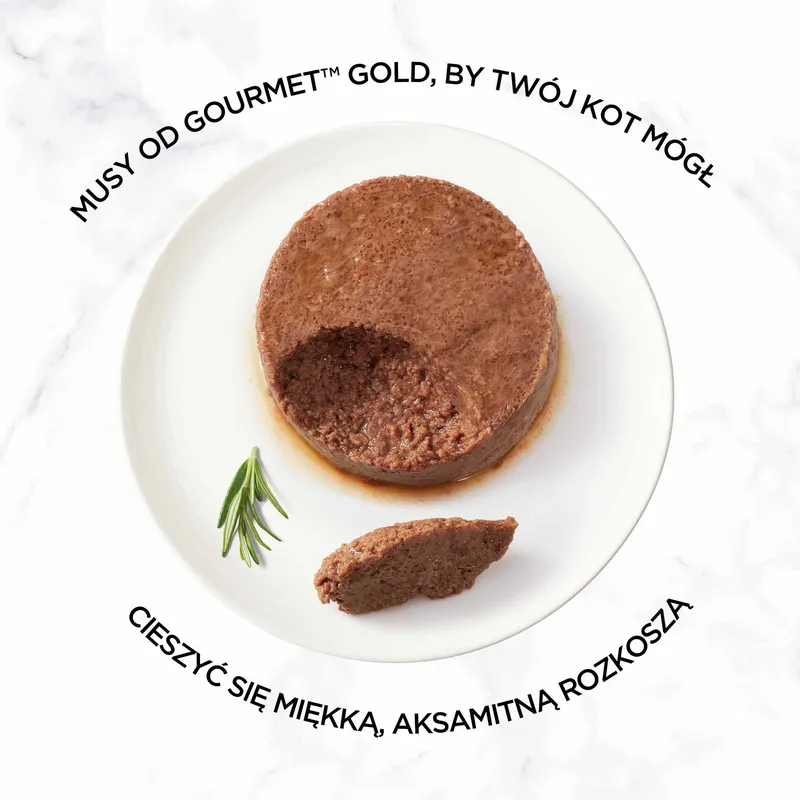 Purina Gourmet Gold Mus Z Wołowiną 85g