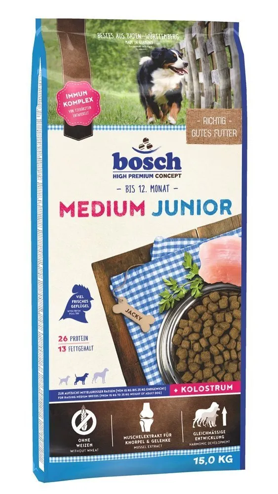 BOSCH Medium Junior 15kg