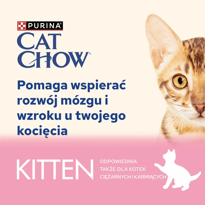 Purina Cat Chow Kitten Karma Z Jagnięciną I Cukinią W Sosie 85g