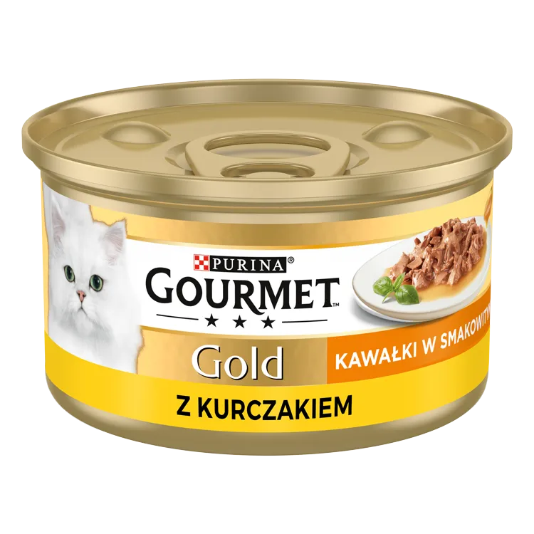 Purina Gourmet Gold Sauce Delight Z Kurczakiem 85g
