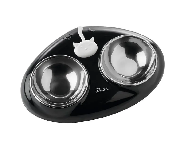Hunter Miska Dla Kota Podwójna Moulins 150 ml - Czarna