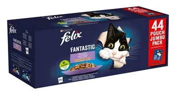 Felix Fantastic Mix Mięsny W Galaretce 44x85g
