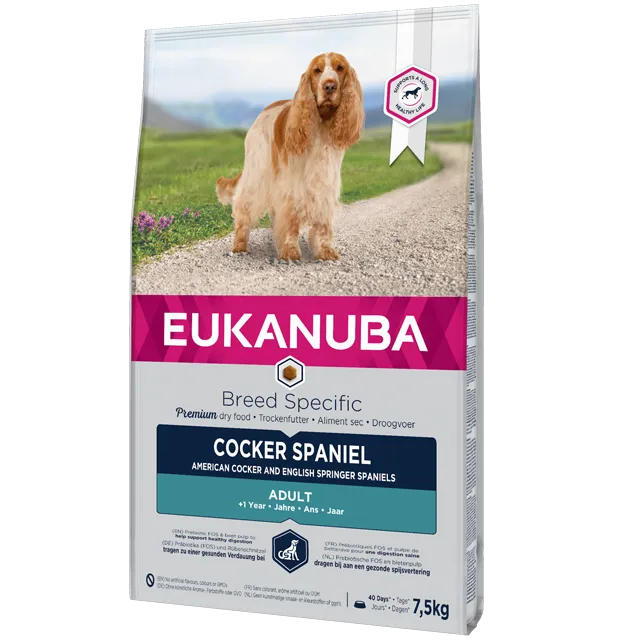 Eukanuba Adult Cocker Spaniel 7,5kg