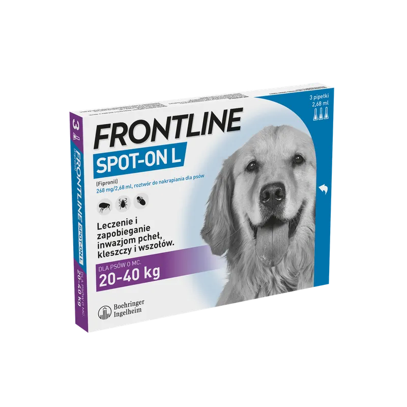 FRONTLINE Spot On Dla Psa 3x2,68ml