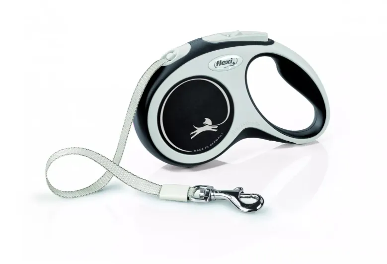 Flexi Smycz New Comfort L Taśma 5m Do 60kg - Czarna