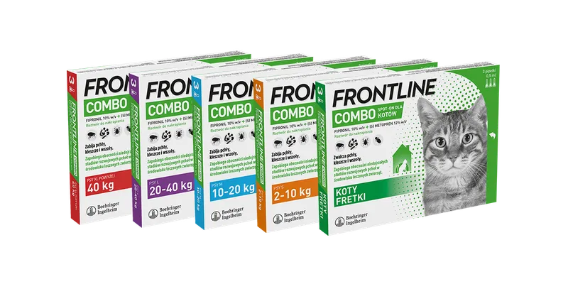 FRONTLINE Combo Spot-On Dla Psów 3x2,68ml