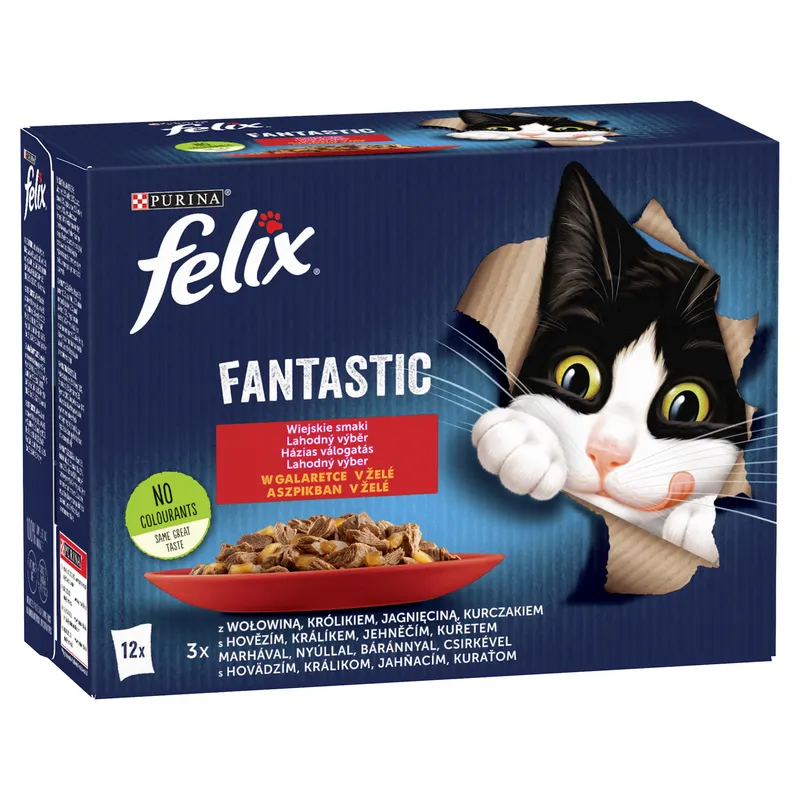 Felix Fantastic Wiejskie Smaki W Galaretce 12x85g