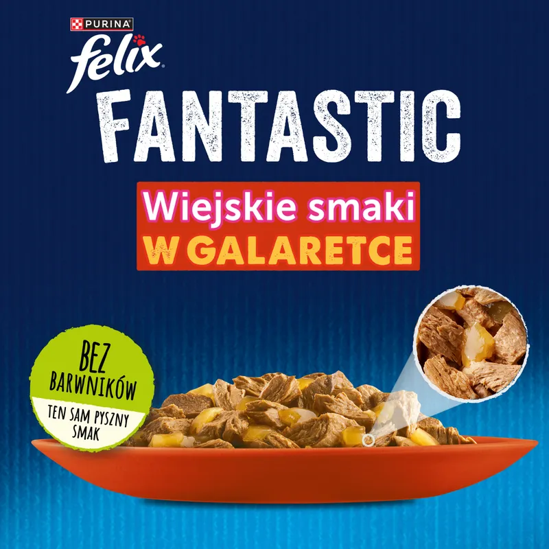 Felix Fantastic Wiejskie Smaki W Galaretce 12x85g