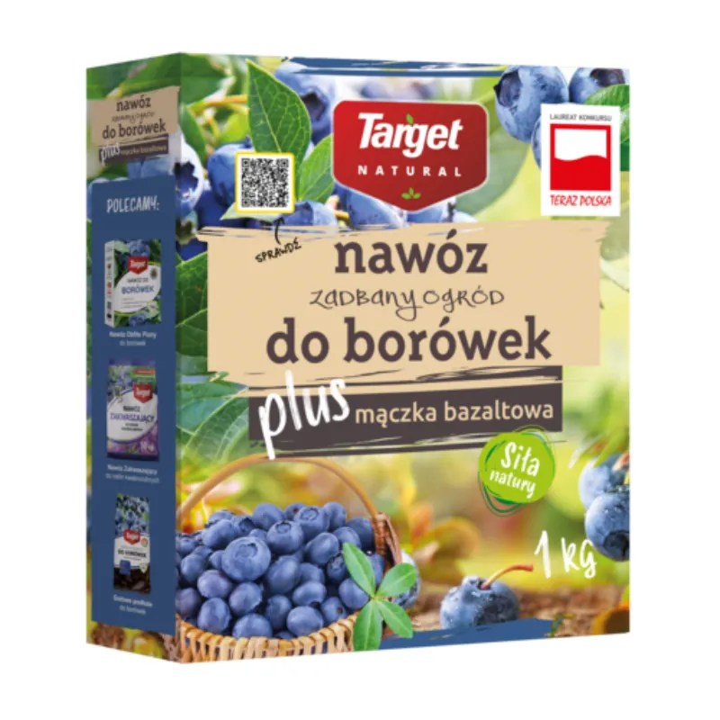 Nawóz Do Borówek Zadbany Ogród Z Mączką Bazaltową, 1 kg