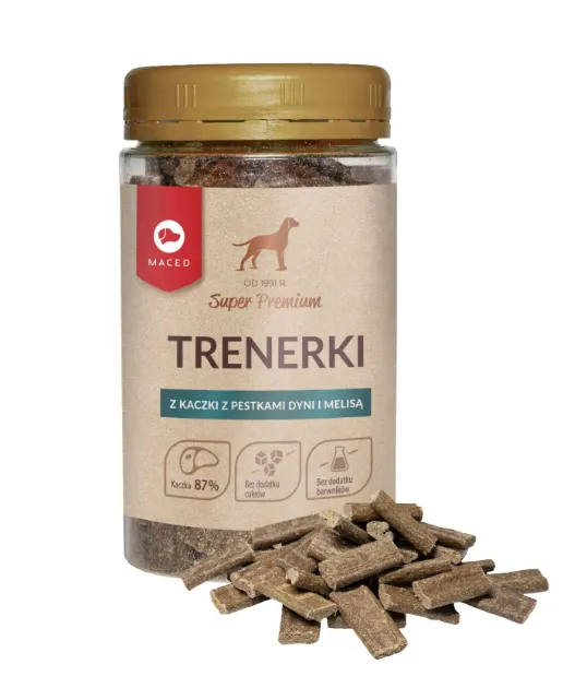 MACED Trenerki Z Kaczki Z Pestkami Dyni I Melisą 150g