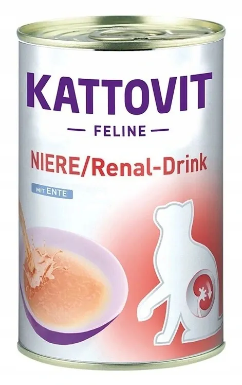 Kattovit Drink Niere/Renal Kaczka 135ml