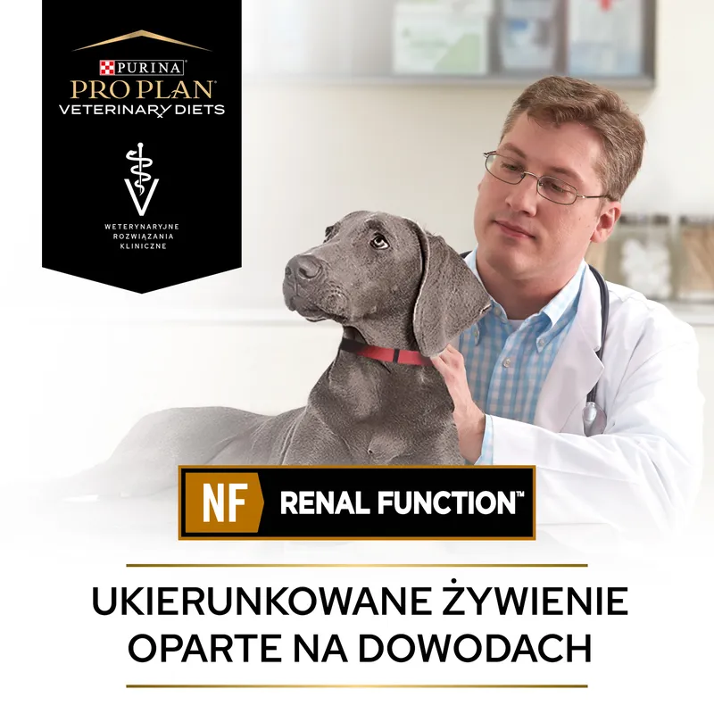 PRO PLAN Veterinary Diets NF Renal Function Karma Mokra Mus Dla Psa 400g