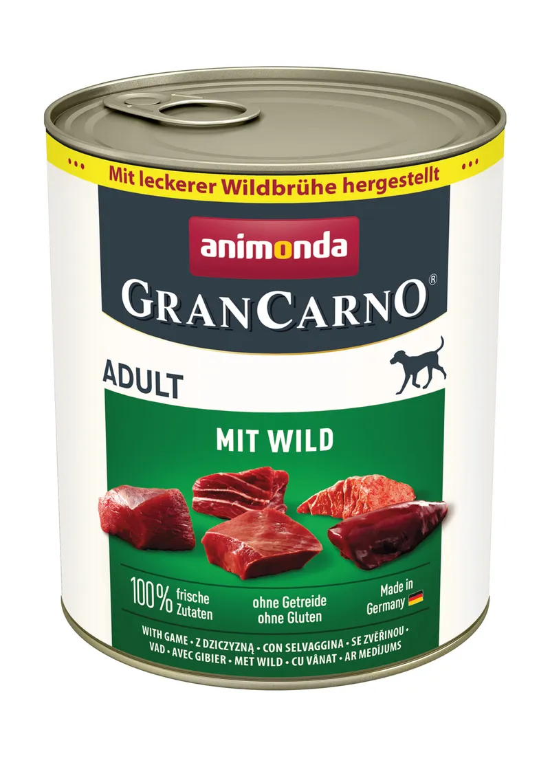 Animonda GranCarno Adult Dog Dziczyzna 800g