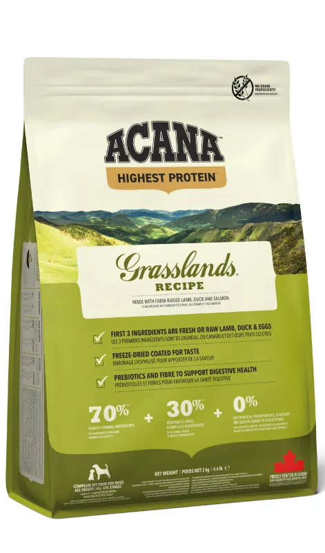 ACANA Grasslands Sucha Karma Dla Psów Wszystkich Ras 2kg