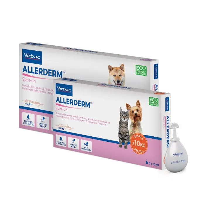 VIRBAC Allerderm Spot-On (Pipeta 6 x 2ml)