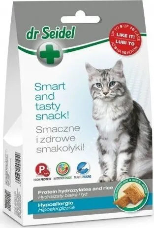 Laboratorium DermaPharm Dr Seidel Smakołyki Hipoalergiczne Dla Kota 50g