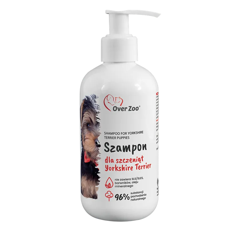 OVER ZOO Szampon Dla Szczeniąt Rasy Yorkshire Terrier 250ml