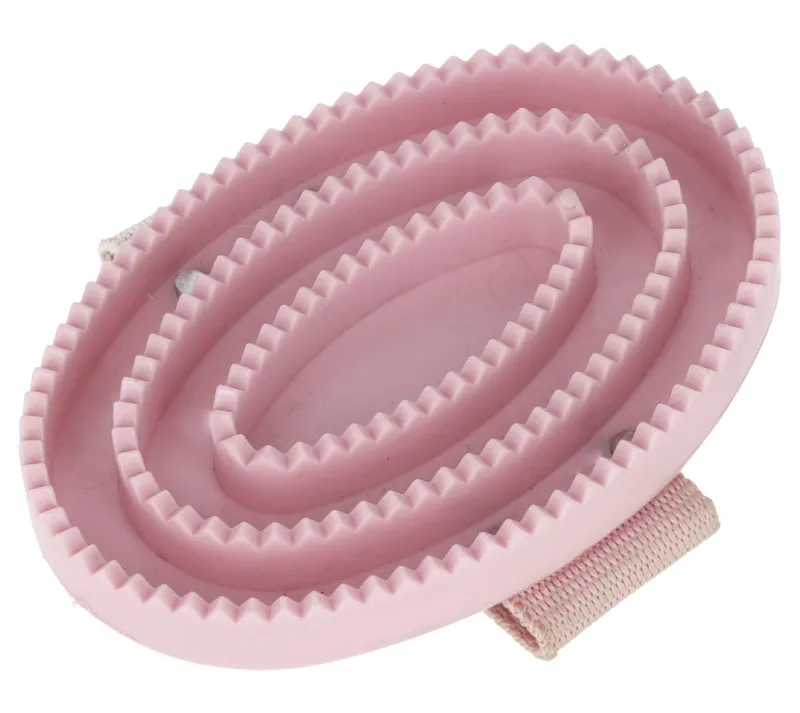 Covalliero Kids Zgrzebło Dla Konia Lilli Starlight 13cm - Różowe