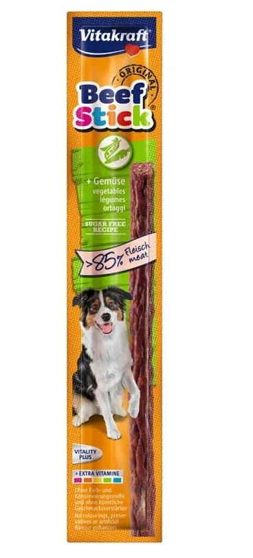 Vitakraft Beef Stick Kabanos Z Warzywami 12g
