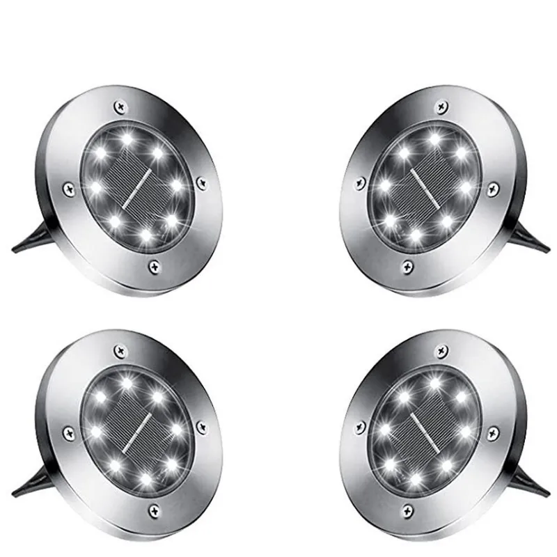 Lampki Solarne Gruntowe LED 4 szt