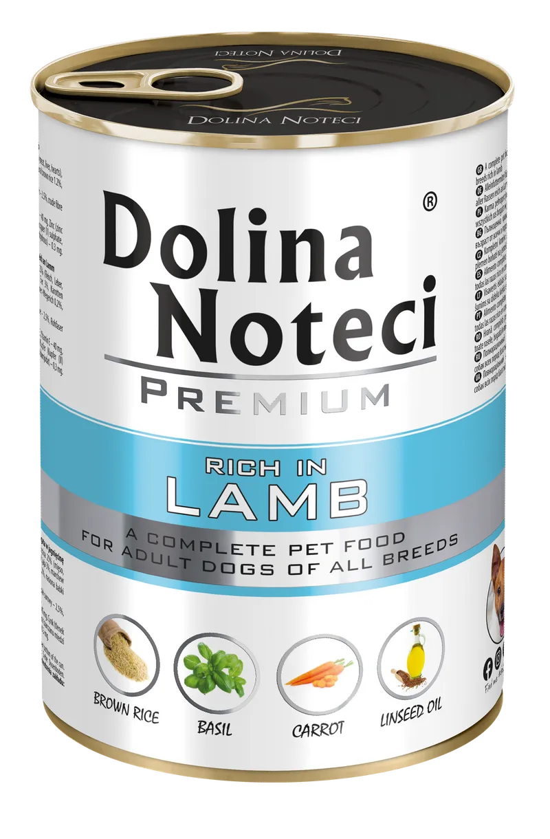 Dolina Noteci Premium Bogata W Jagnięcinę 400g